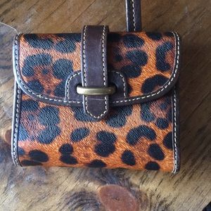 Leopard wallet